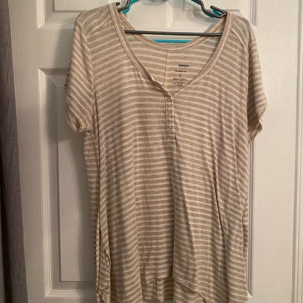 Striped Swing Tee